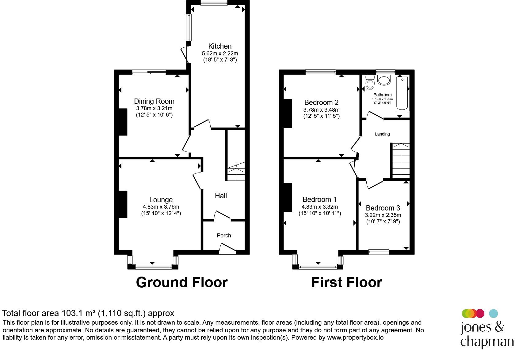 Briardale Road, Bebington, Wirral floorplan