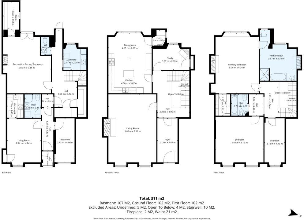 20 Dublin Street, New Town, Edinburgh, EH1 3PP floorplan
