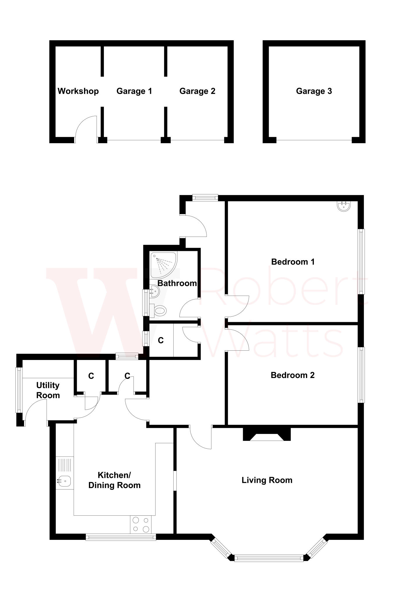 Westcliffe Road, Cleckheaton, BD19 floorplan