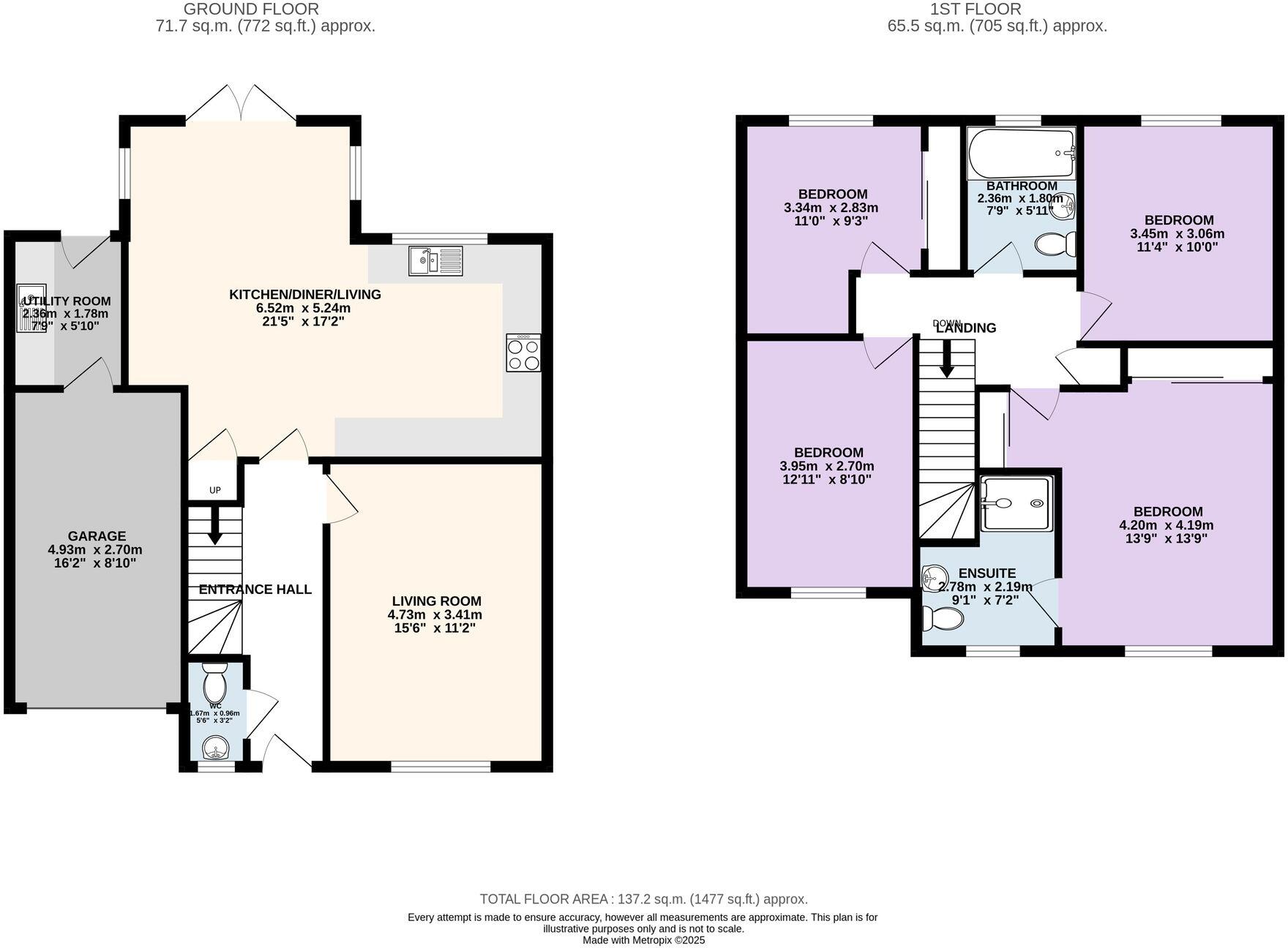 Croft Way, Longridge, PR3 floorplan