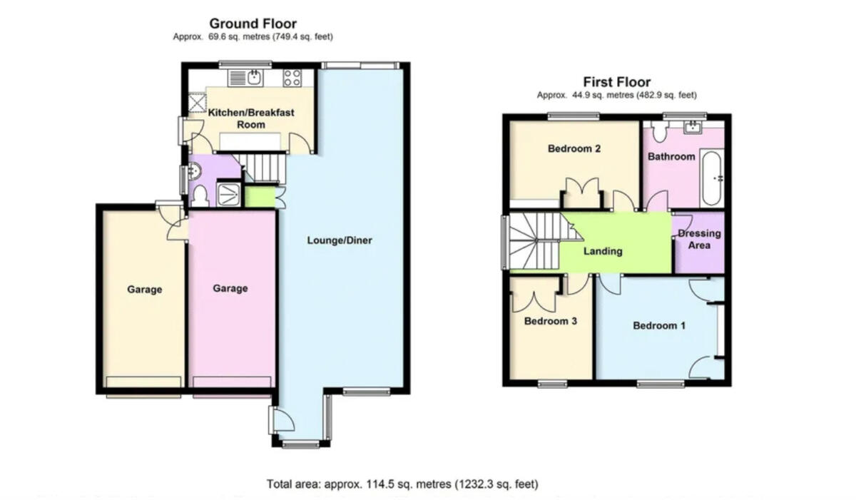 Wood Hill Rise, Coventry floorplan