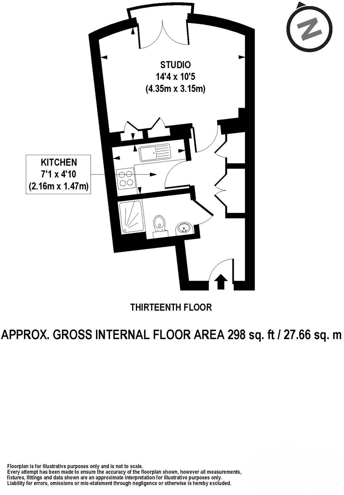 New Providence Wharf, London, E14 floorplan