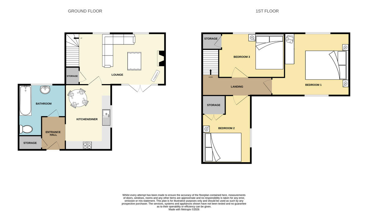 Mill Lane, Lowestoft floorplan