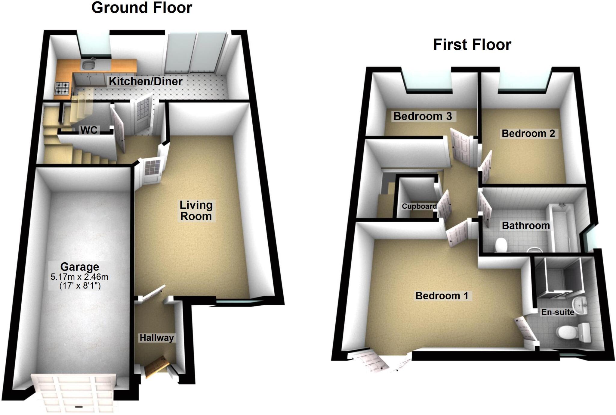 Elmwood Park Grove, Newcastle upon Tyne, Tyne and Wear, NE13 floorplan