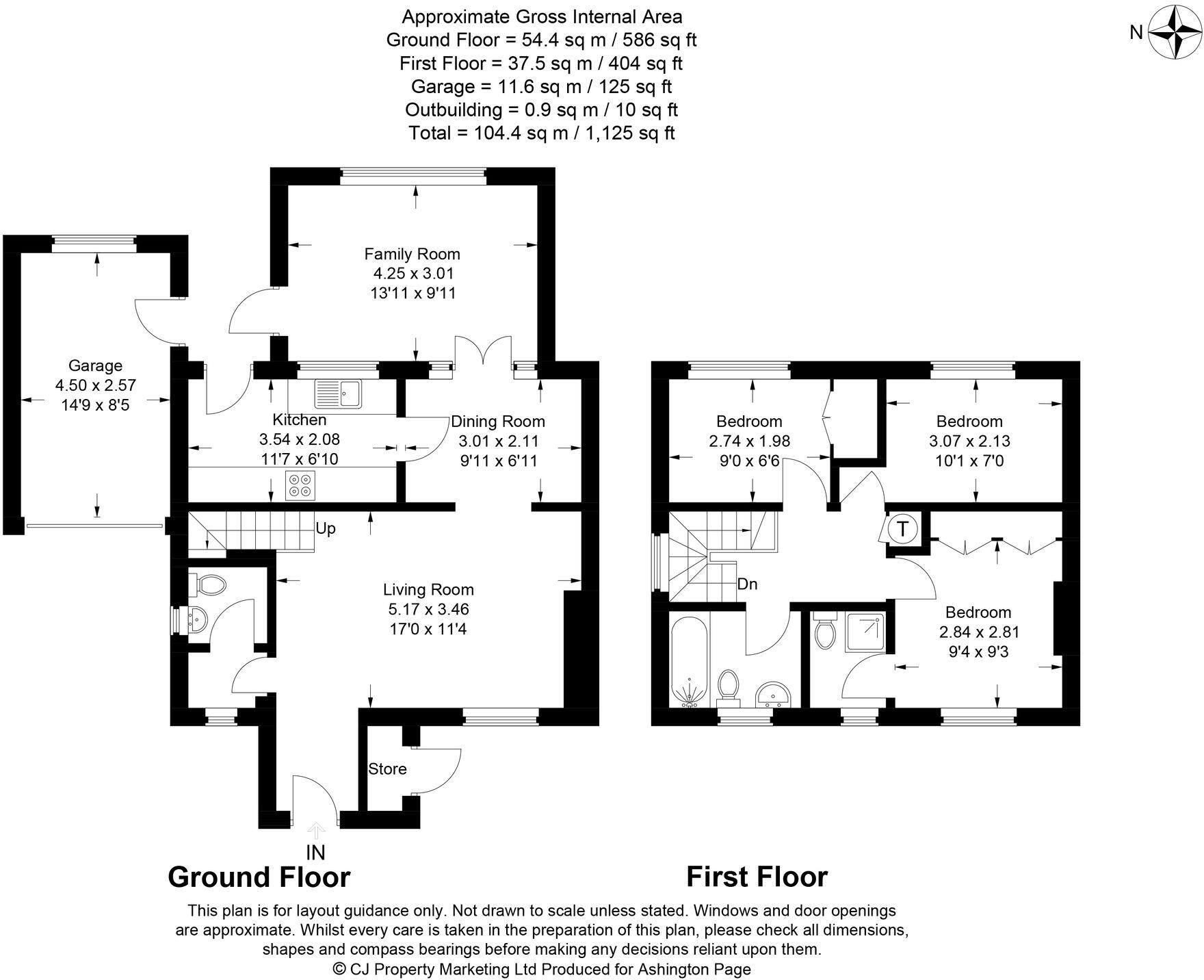 Nursery Lane, Penn, HP10 floorplan