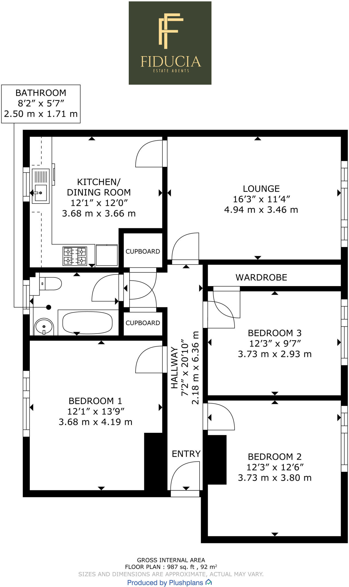 School Street, Hamilton, South Lanarkshire floorplan