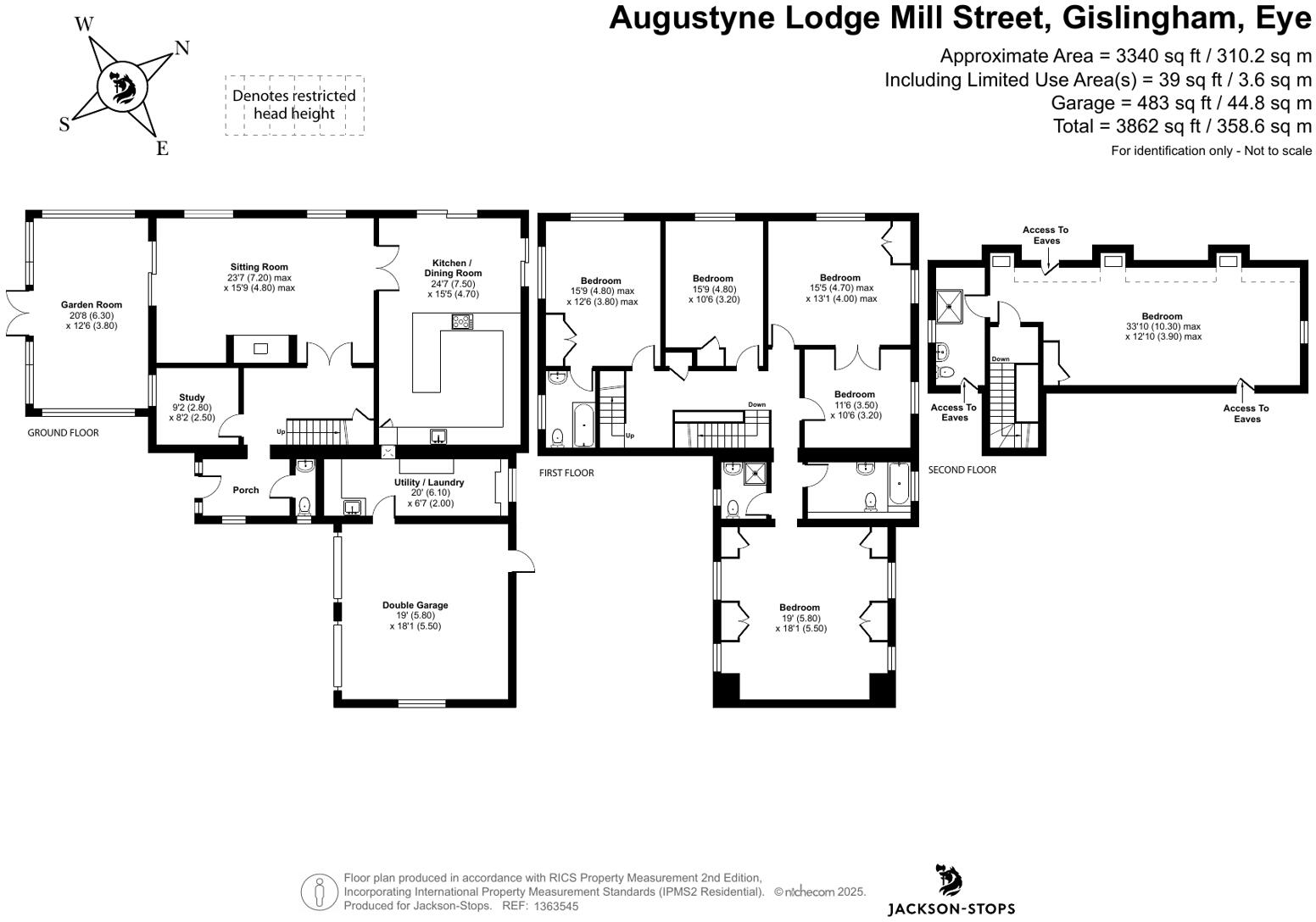 Mill Street, Gislingham, Eye, Suffolk, IP23 floorplan
