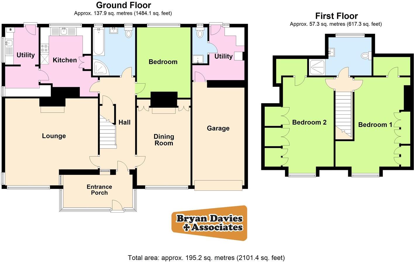 Broadway, Rhos On Sea, Colwyn Bay floorplan