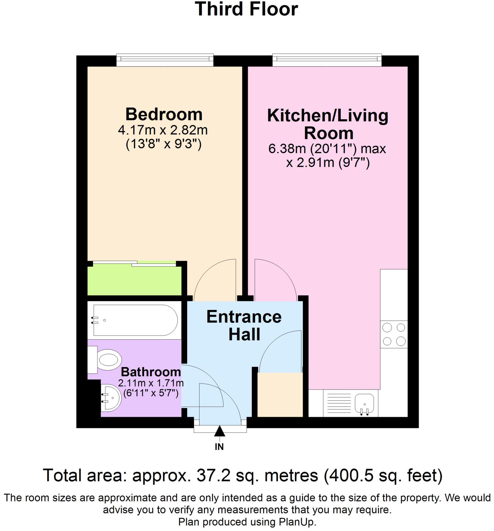 The Hicking Building, Nottingham floorplan