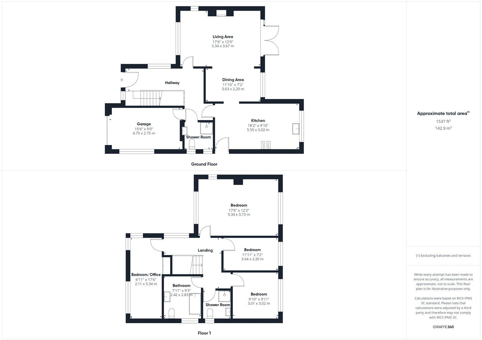 Island View Avenue, Christchurch, Dorset, BH23 floorplan