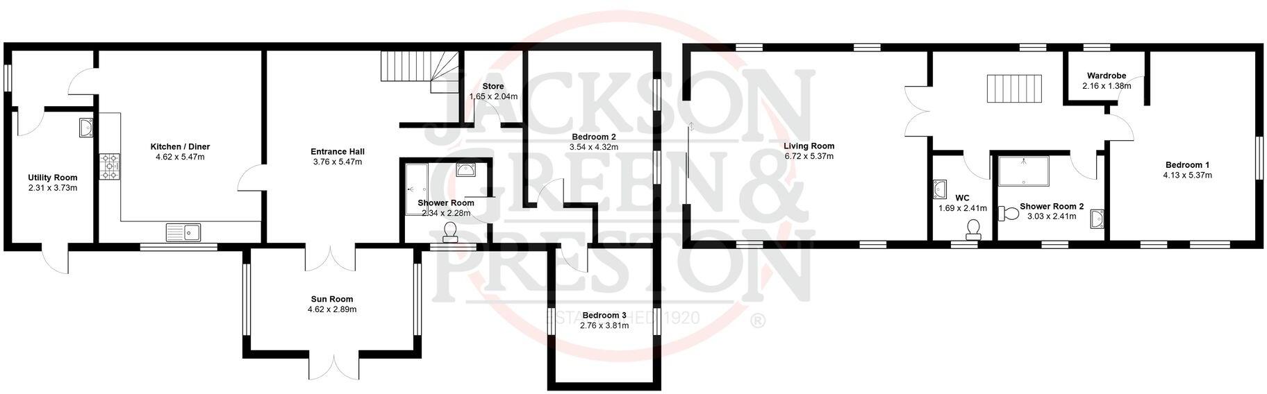 Westgate, Louth, LN11 floorplan
