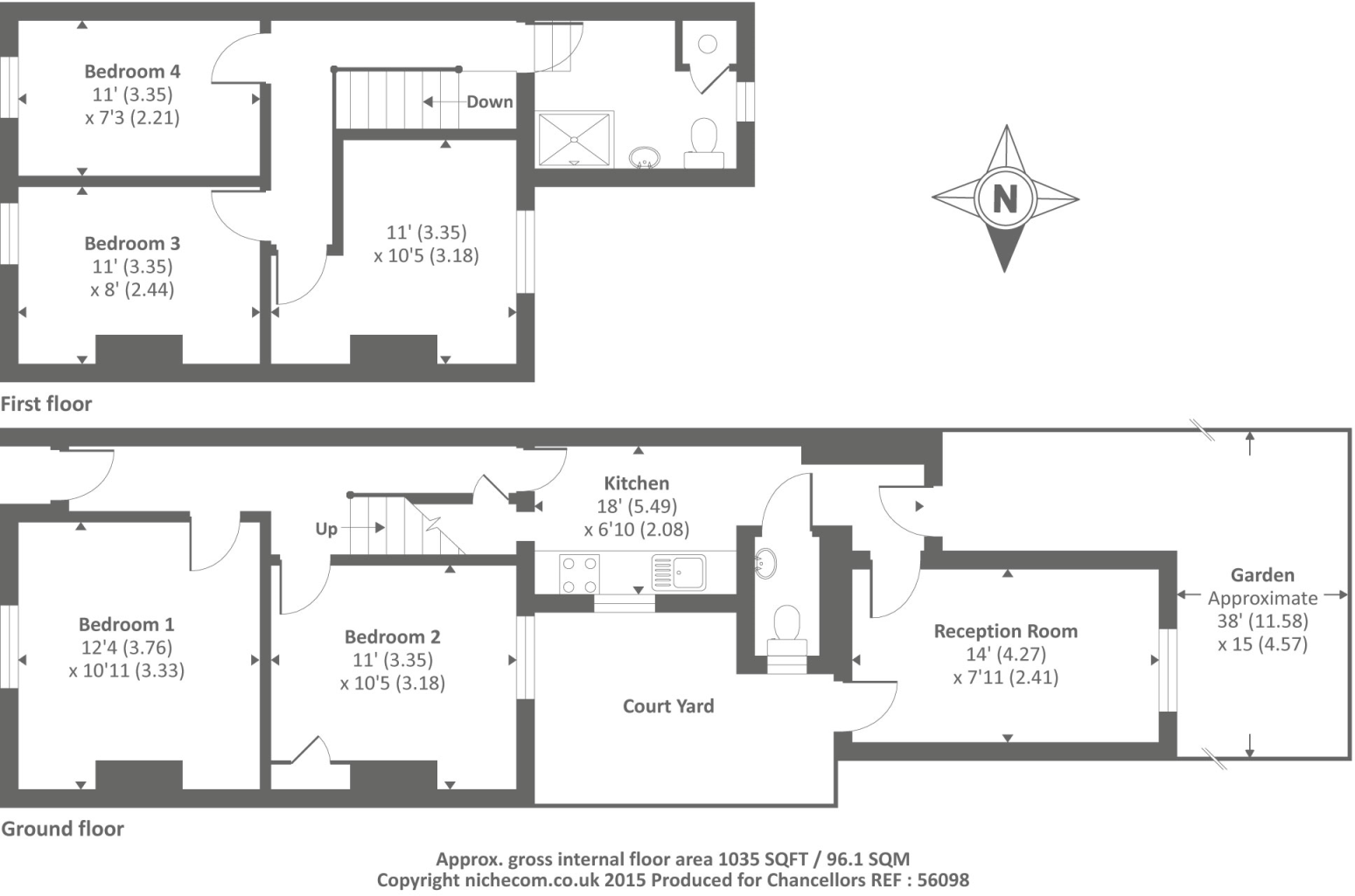 Randolph Street, Oxford, OX4 floorplan