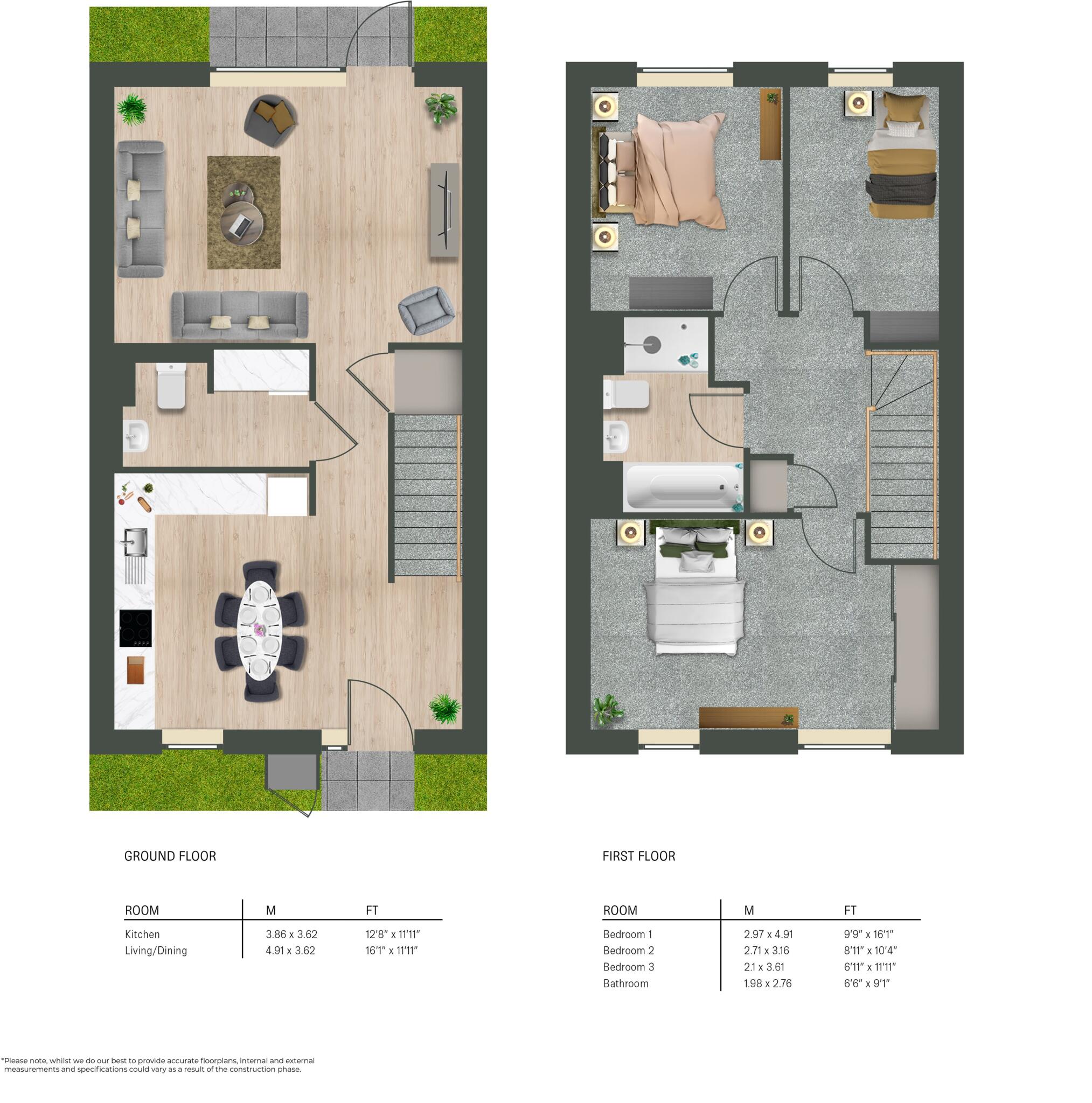 Casa at Tulach, Wigan, Greater Manchester, WN3 floorplan