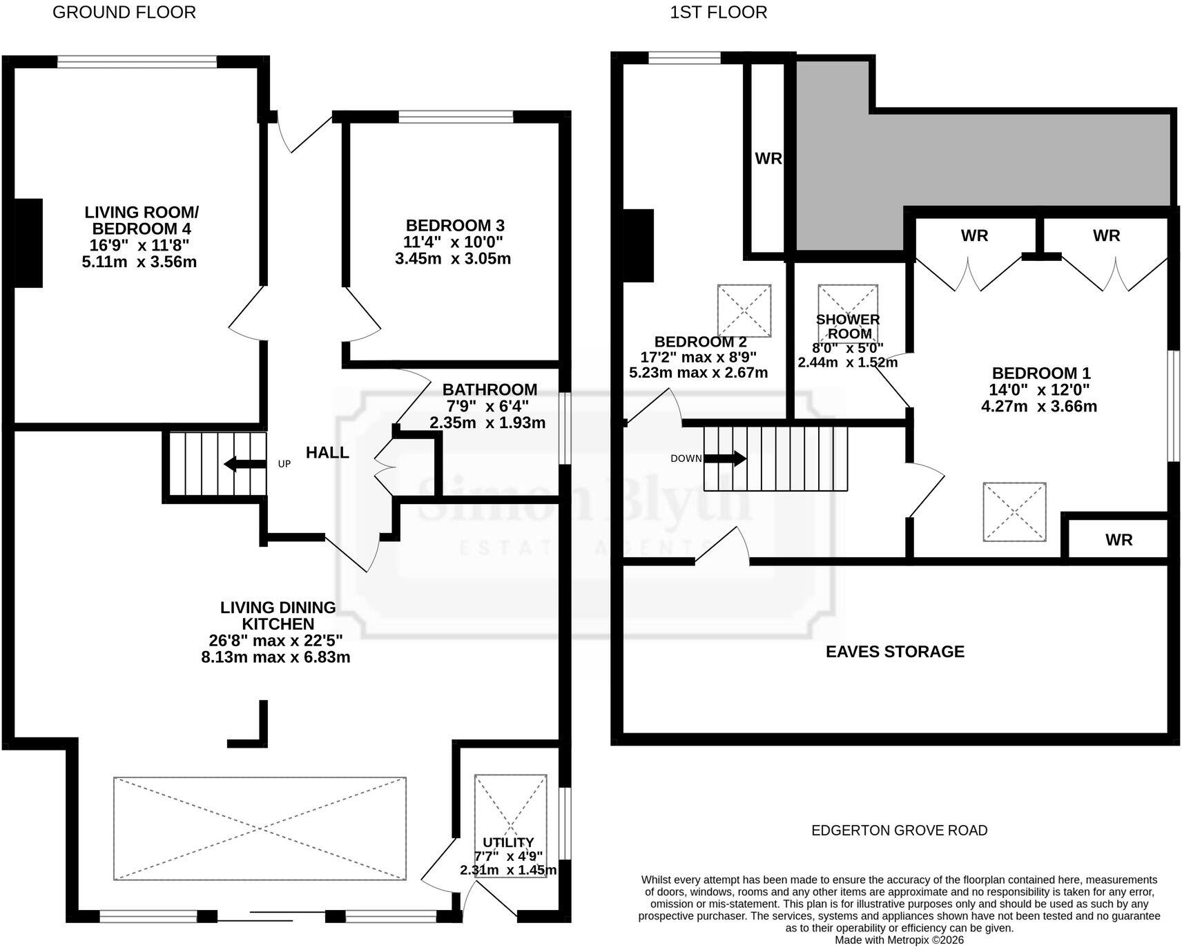 Edgerton Grove Road, Huddersfield, HD1 floorplan