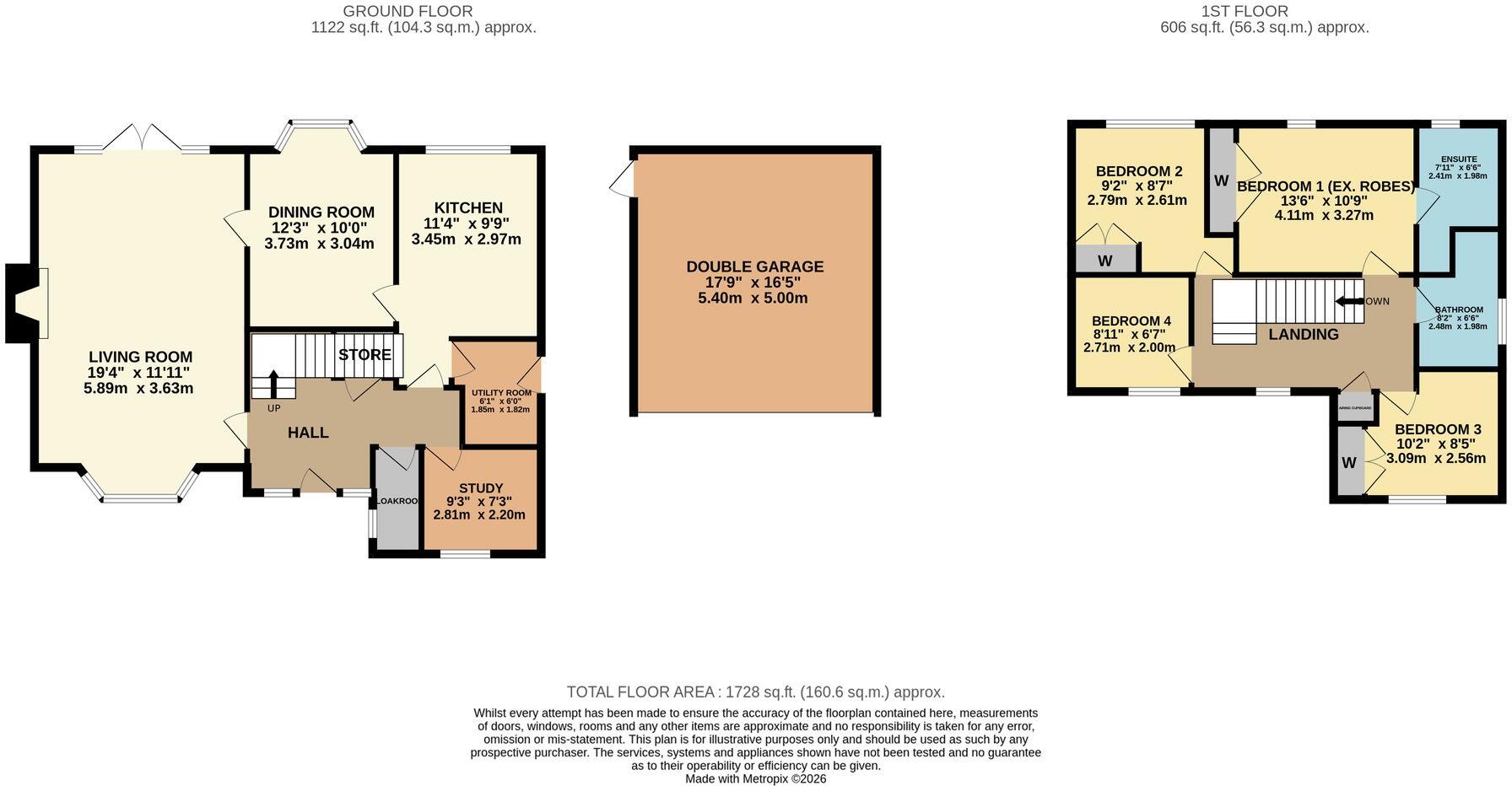Bitterley Close, Ludlow, SY8 floorplan