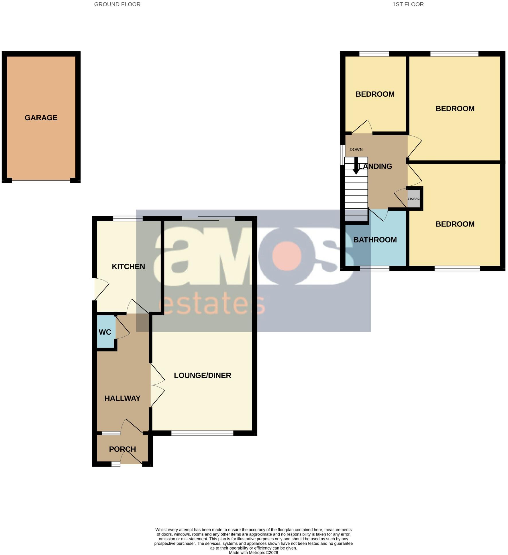 Wren Close, Benfleet, Essex floorplan