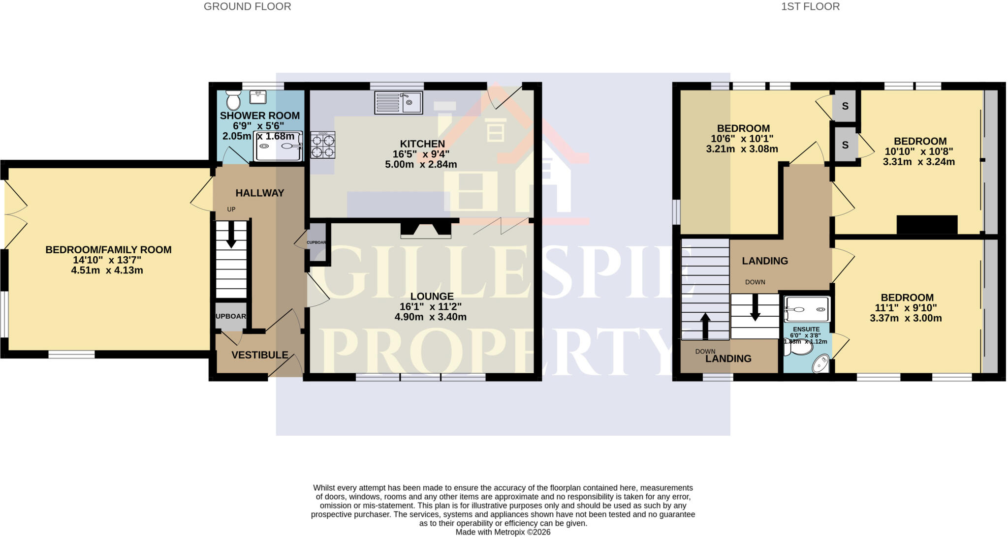 5, Alexander Avenue, Falkirk, FK2 9BJ floorplan