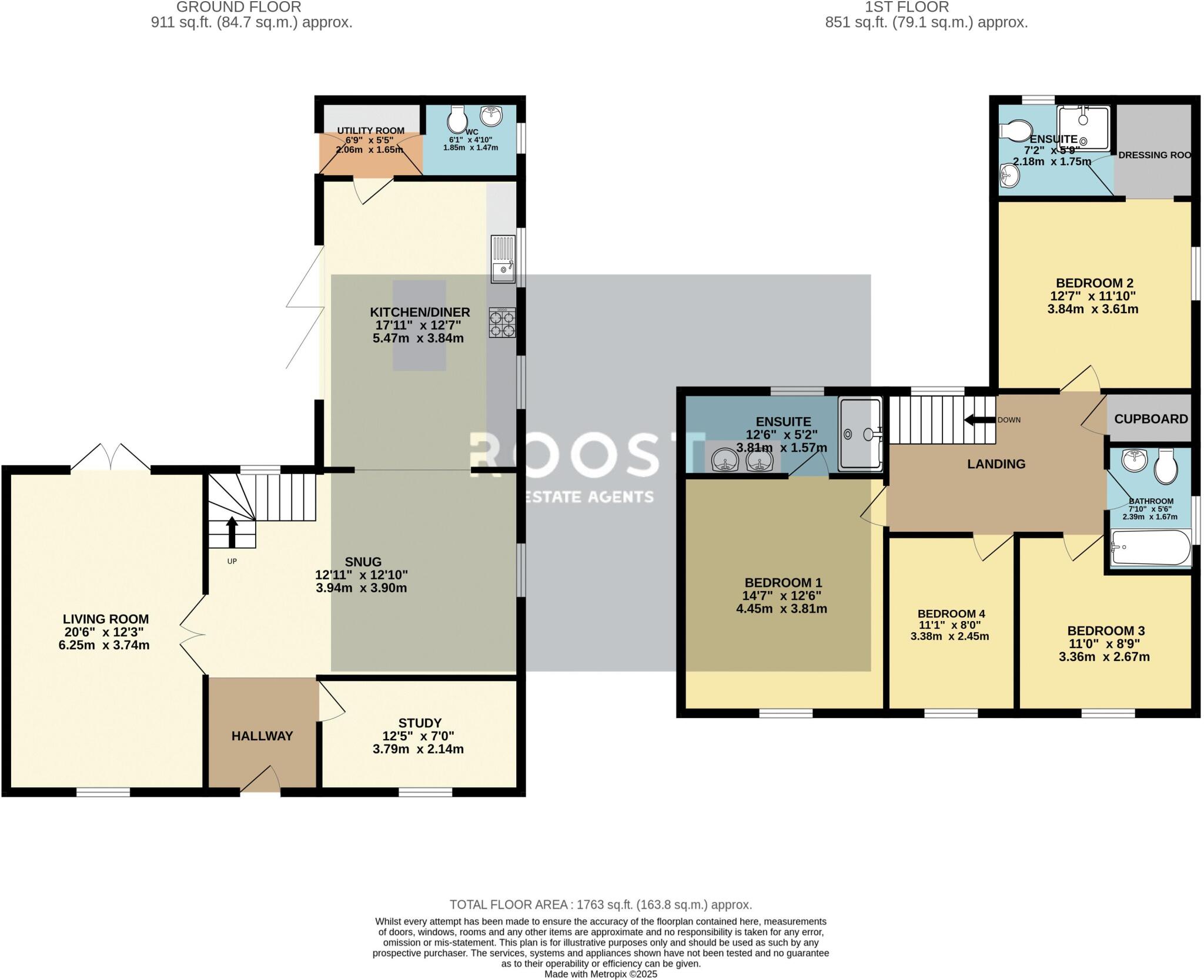 Kestrel Drive, Waltham floorplan