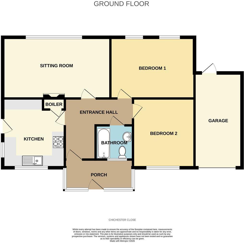 Chichester Close floorplan