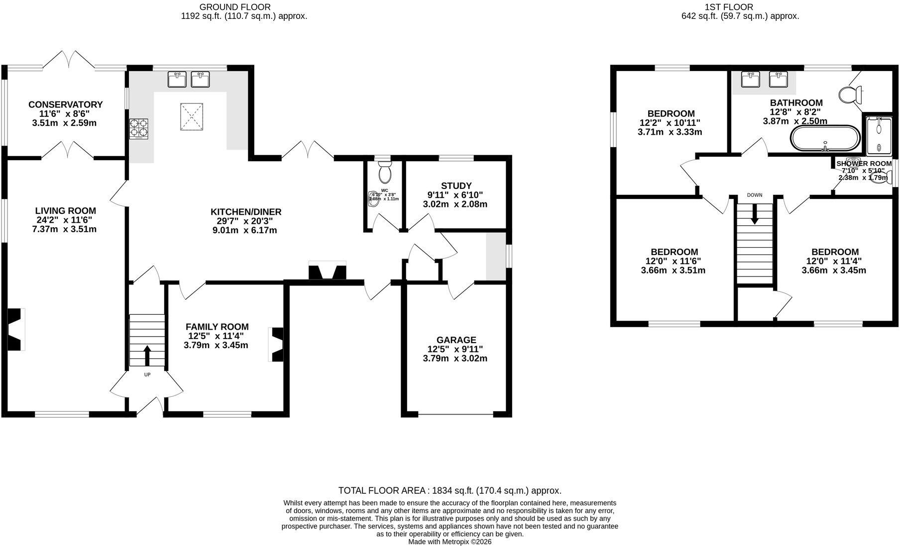 Parkway, St. Ives, PE27 floorplan
