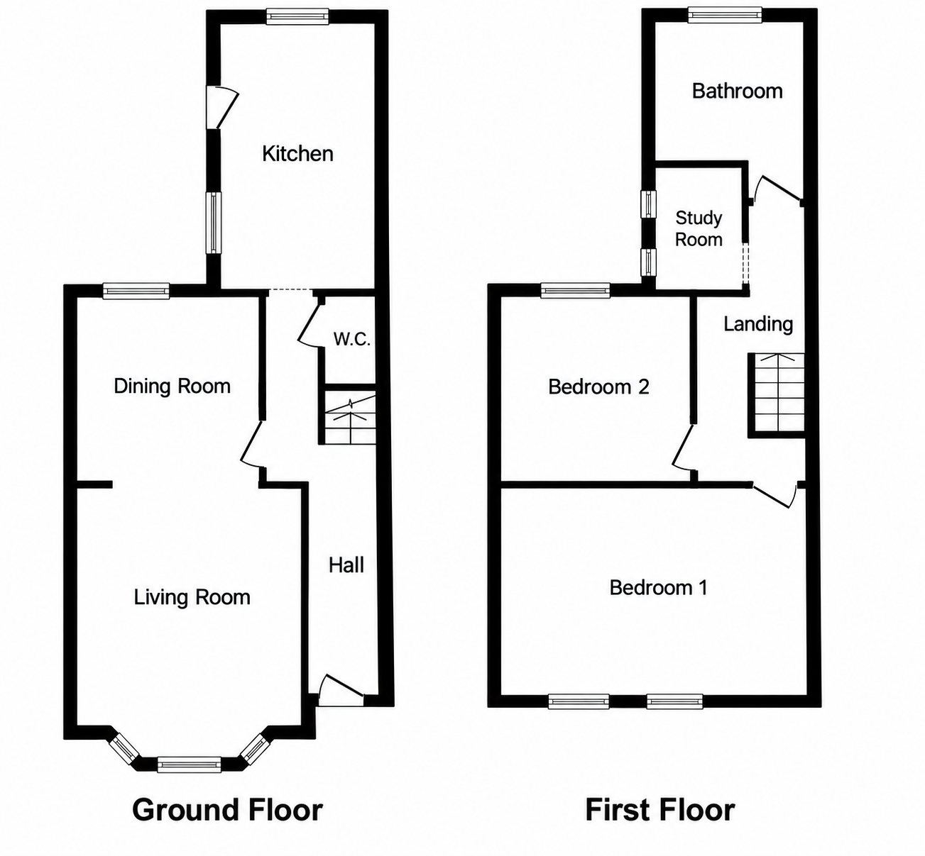 Gwynne Road, Harwich floorplan