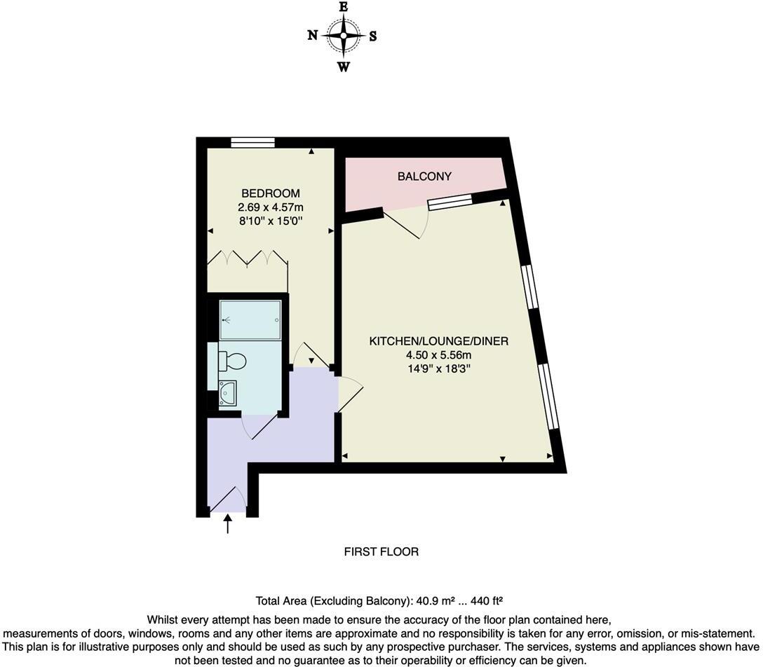 Cecilia Road, London floorplan