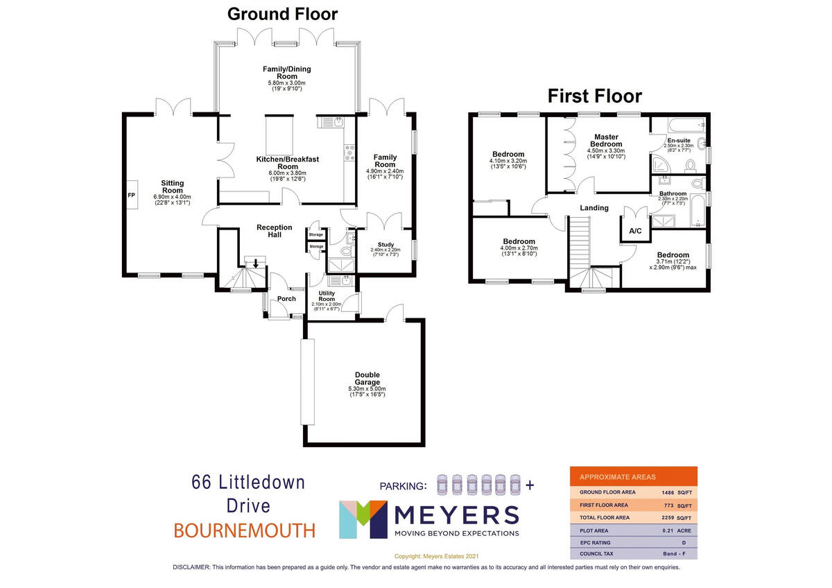 Littledown Drive, Bournemouth, BH7 7 floorplan