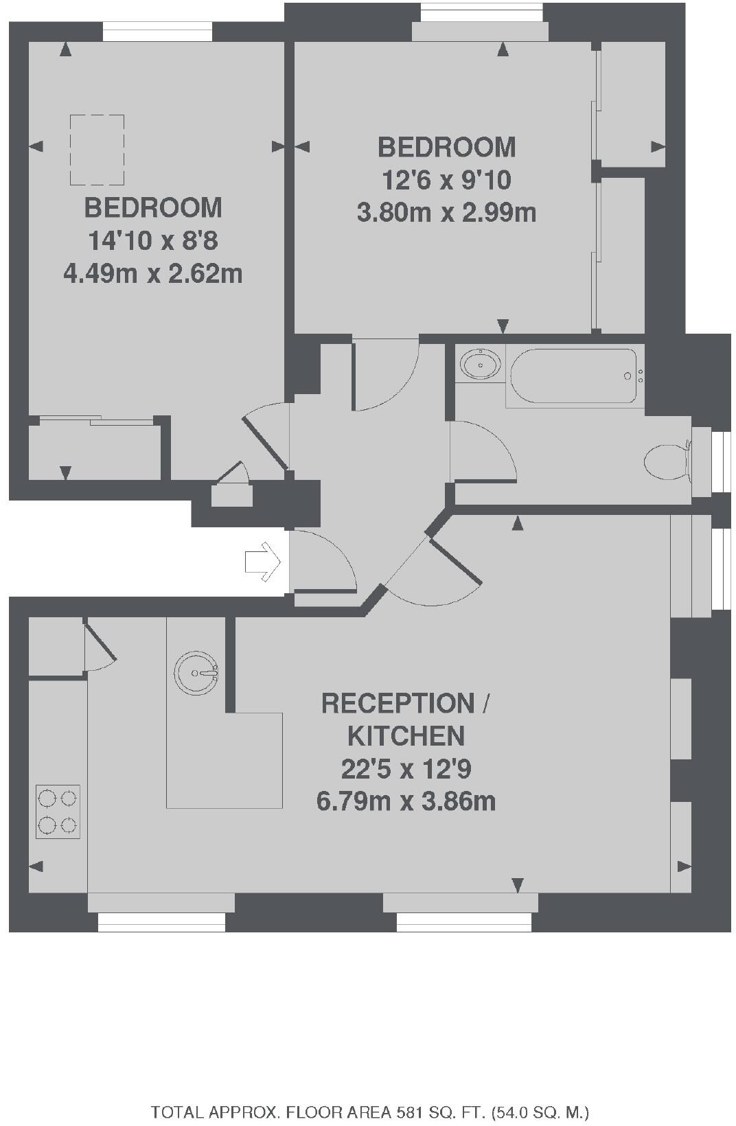 Clarendon Road, Notting Hill floorplan