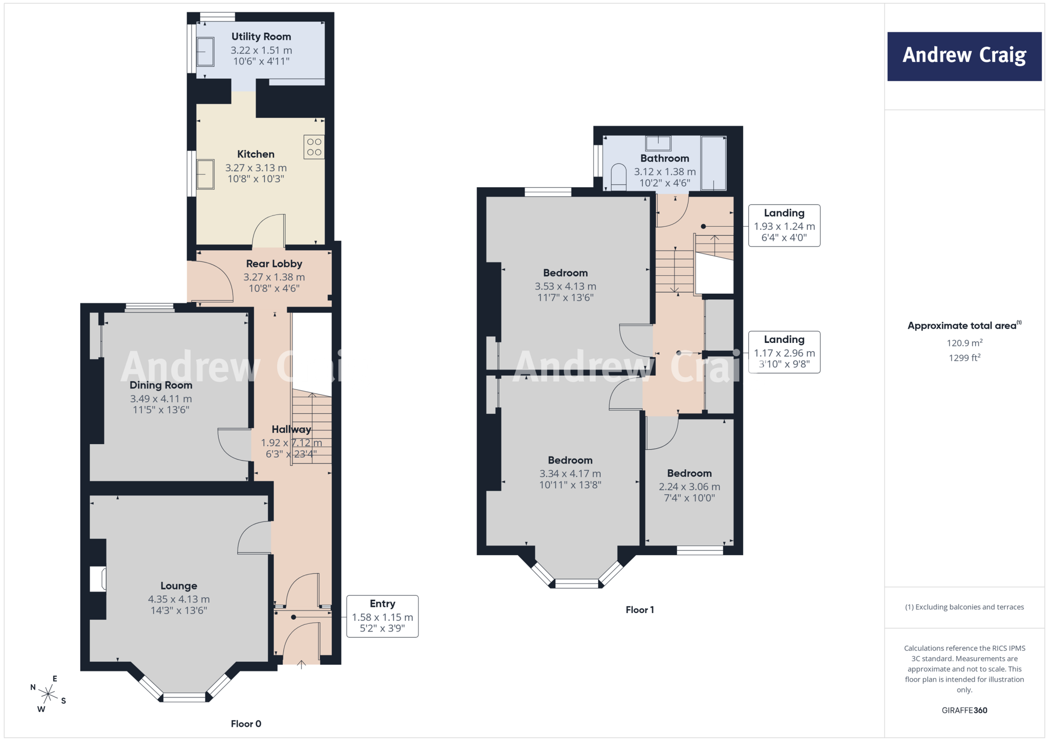 Wentworth Terrace, Millfield floorplan