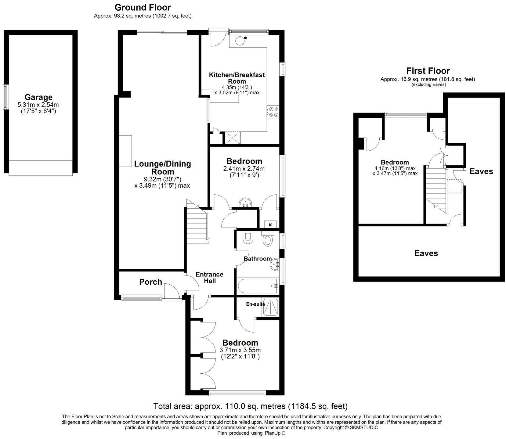 The Crescent, Caddington, LU1 floorplan