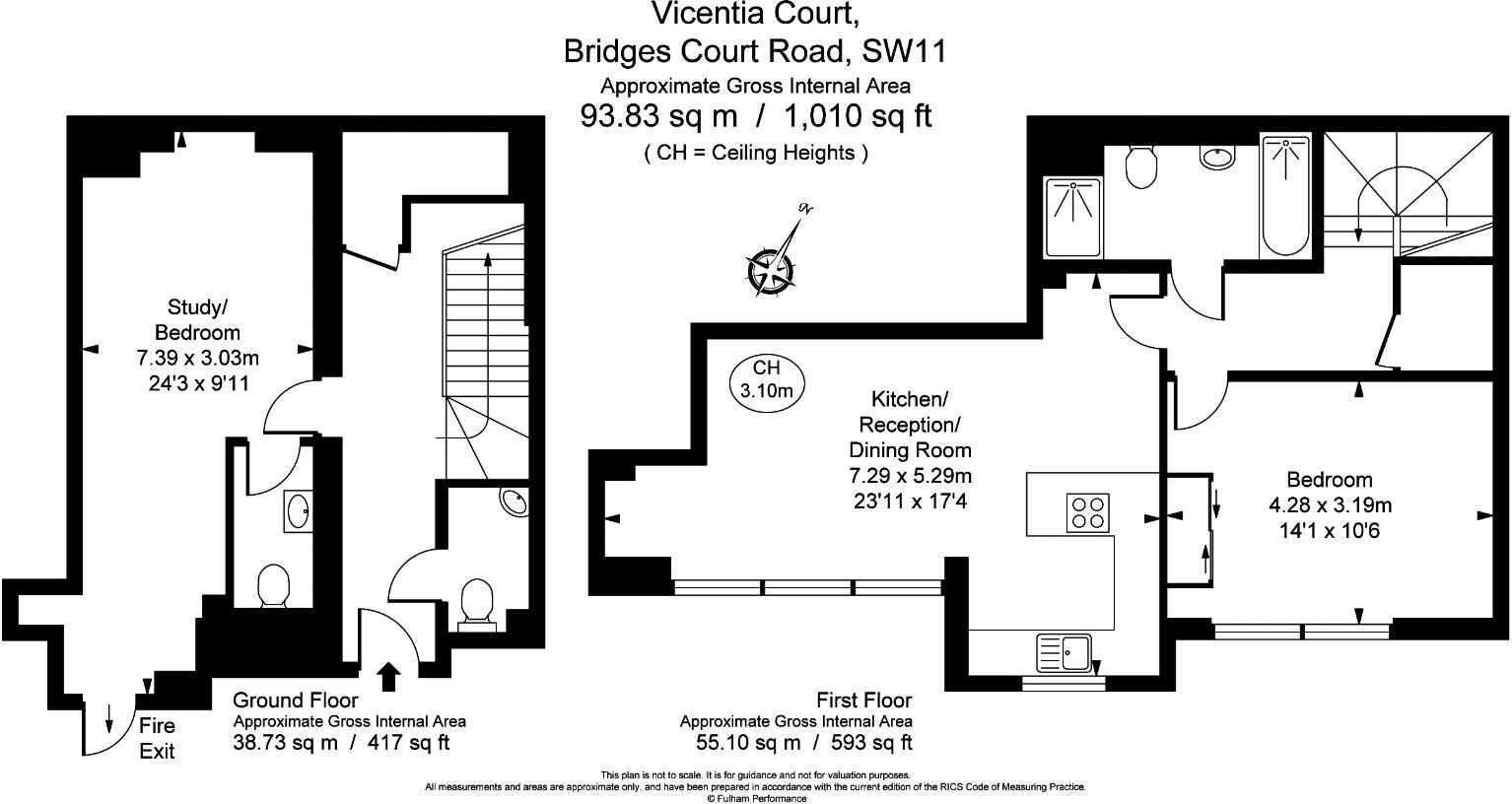 Bridges Court Road, London, SW11 floorplan
