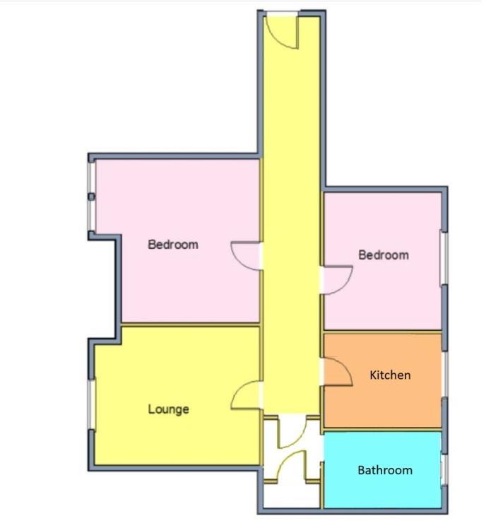 45 Harvest House Cobbold Road,  Felixstowe floorplan