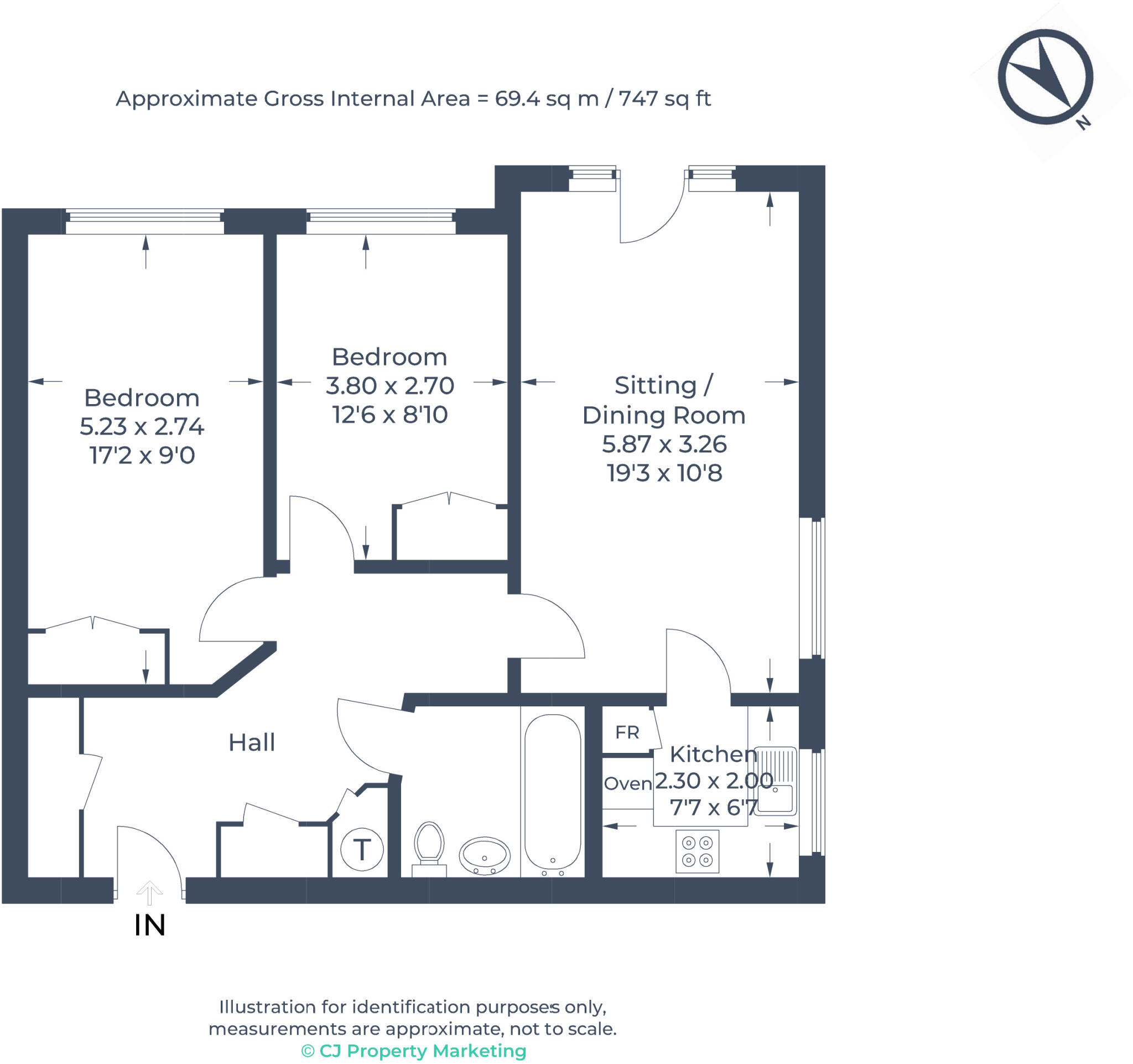 High Street, Berkhamsted, Hertfordshire, HP4 floorplan