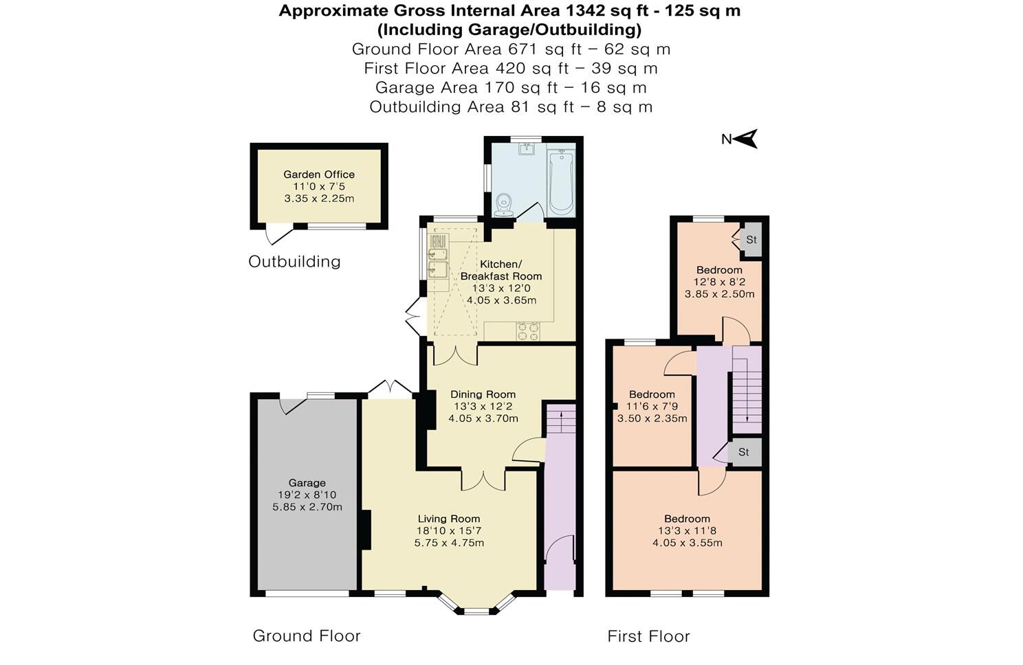 Washington Road, Caversham, Reading floorplan
