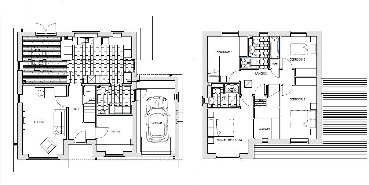 Viola House  (PLOT 3), Catterlen, Penrith, Cumbria floorplan