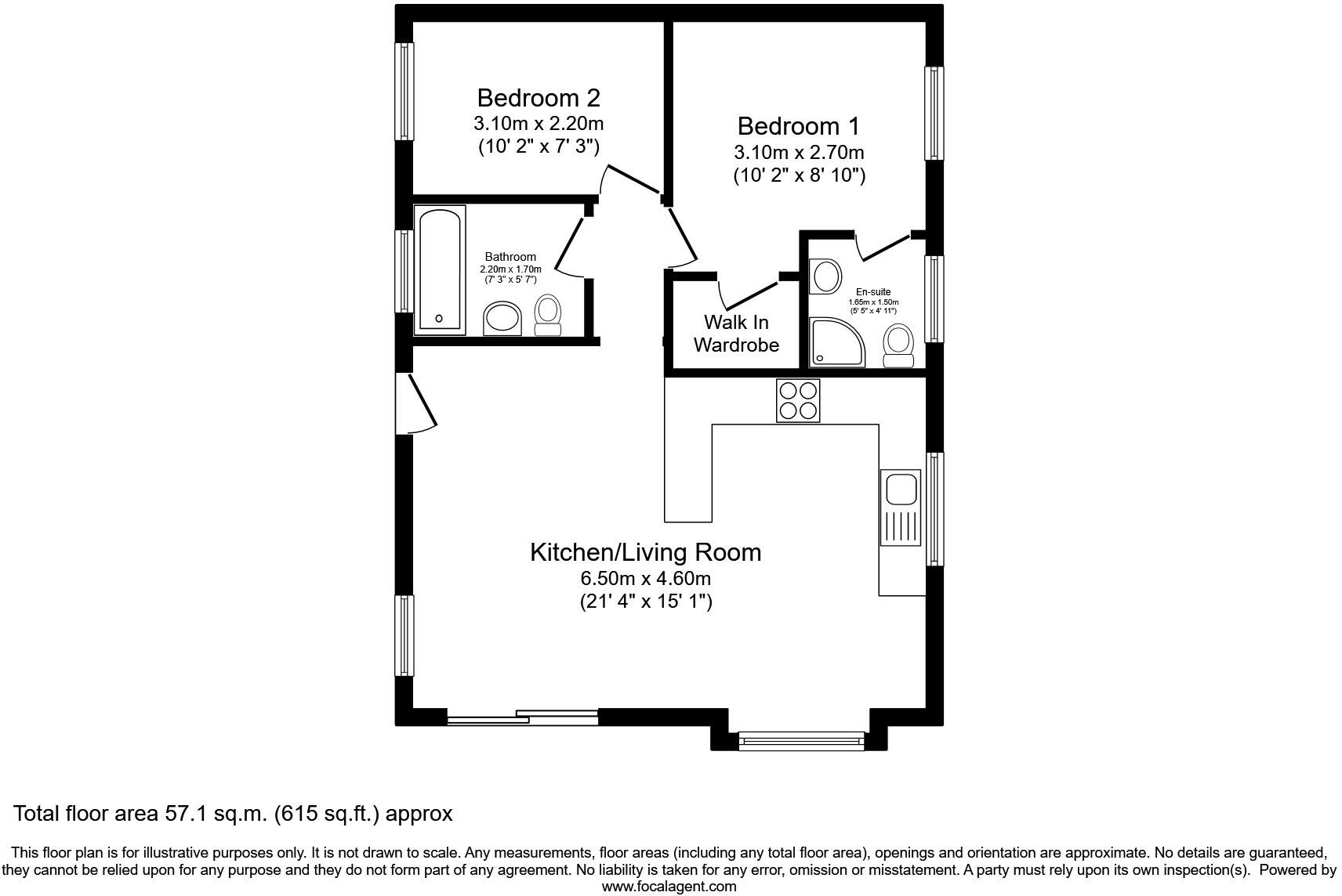 Bridgnorth, Shropshire, WV15 floorplan