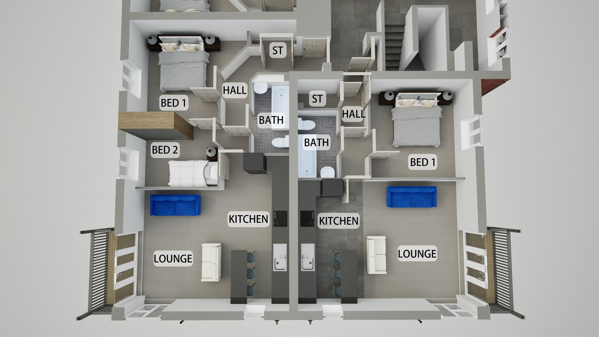 Moubray Gardens, Wednesbury floorplan