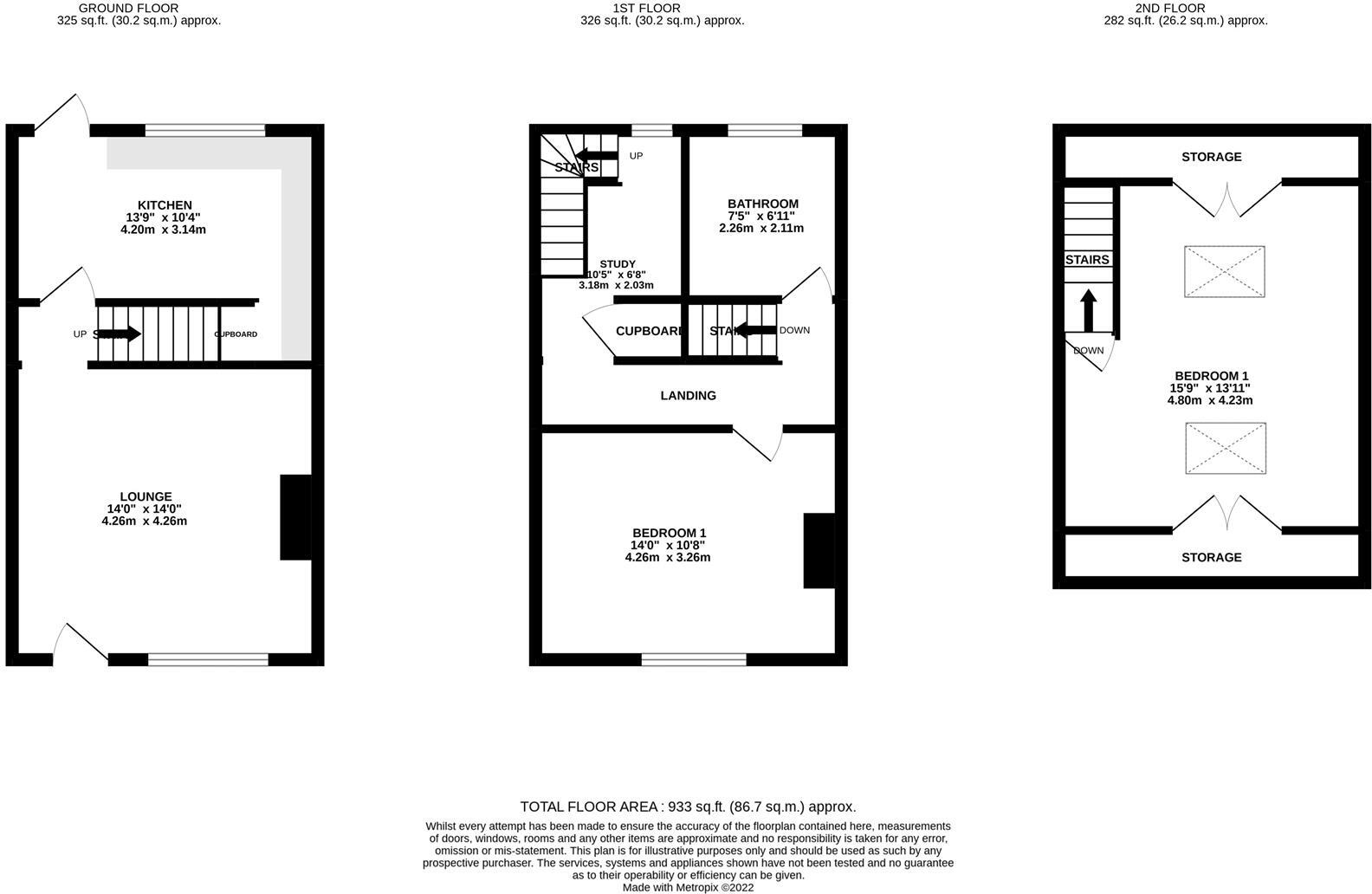 Bateson Street, Bradford, West Yorkshire, BD10 floorplan