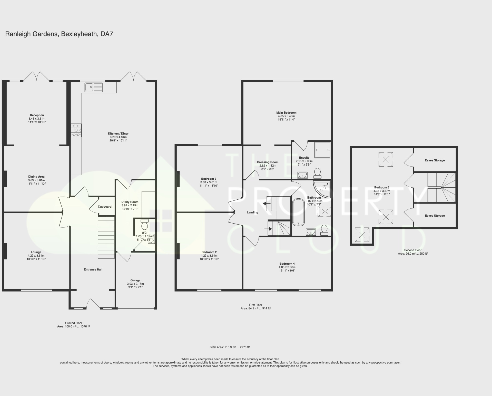Ranleigh Gardens, Bexleyheath, DA7 floorplan