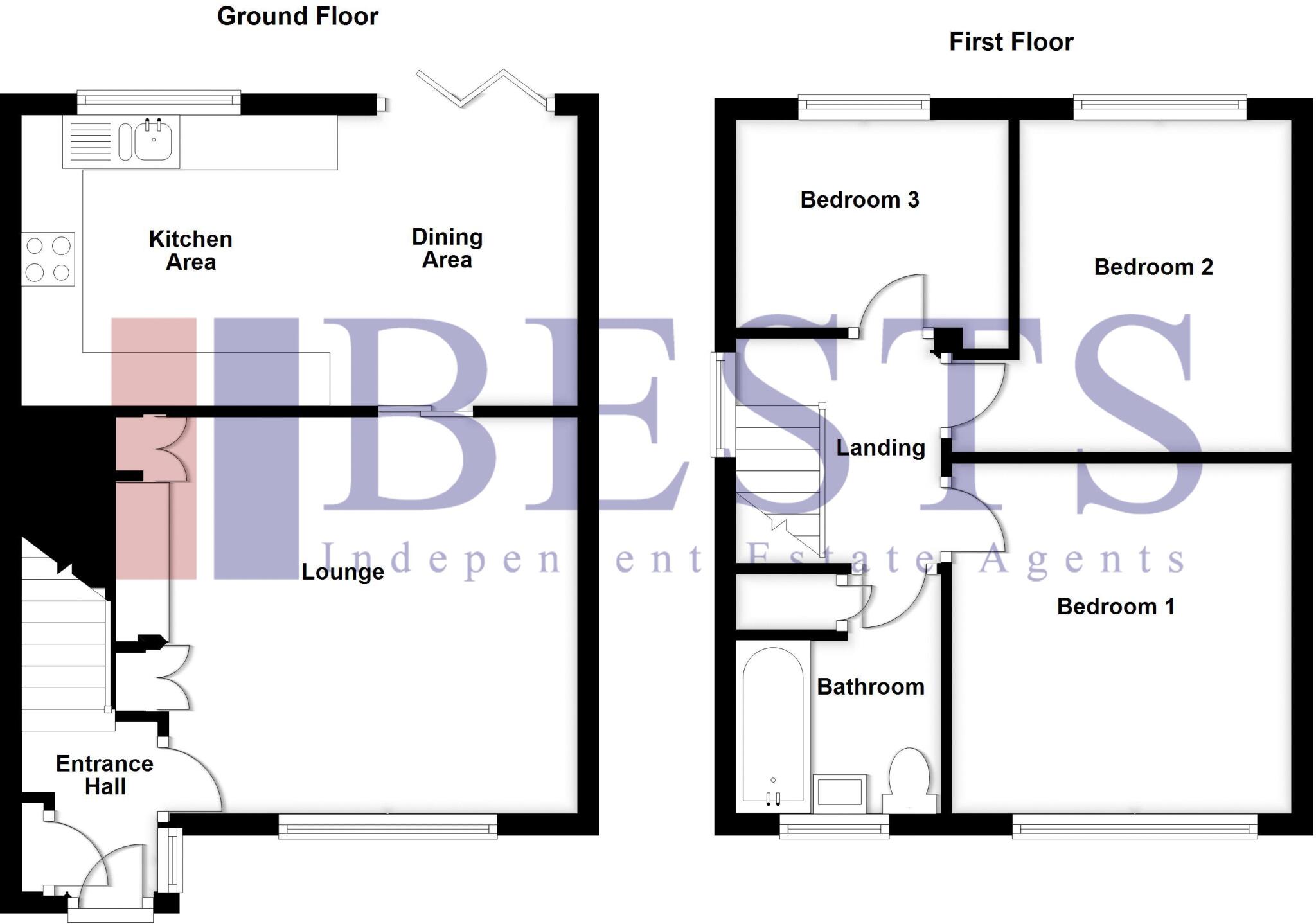 Paddock Rise, Runcorn floorplan