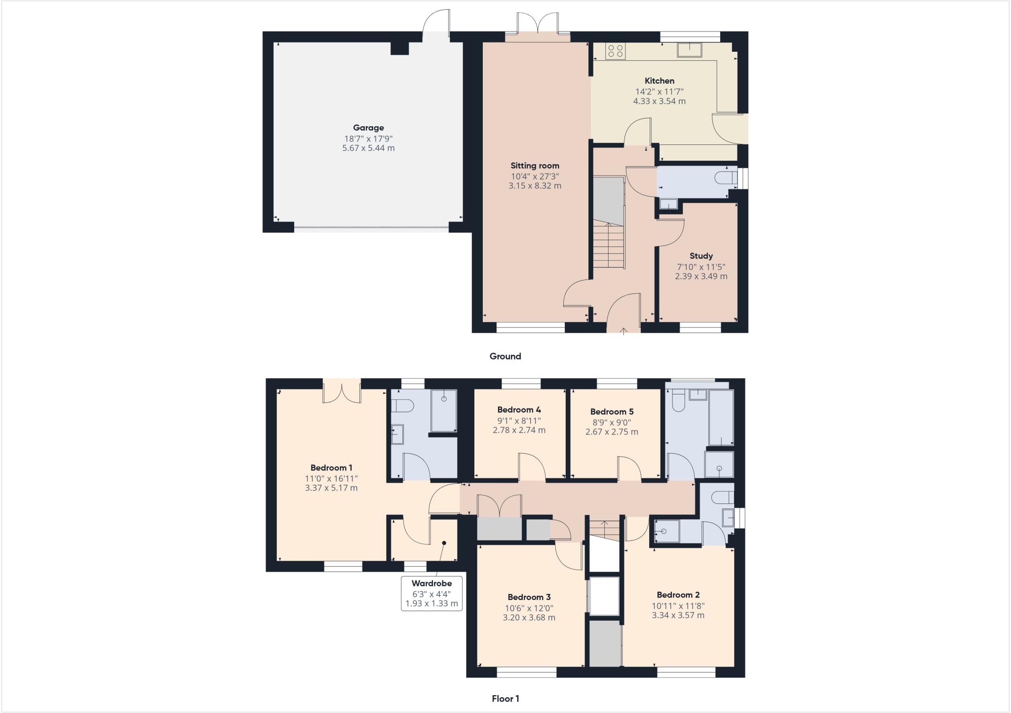 Lychgate Park, Copplestone, Crediton, Devon, EX17 floorplan