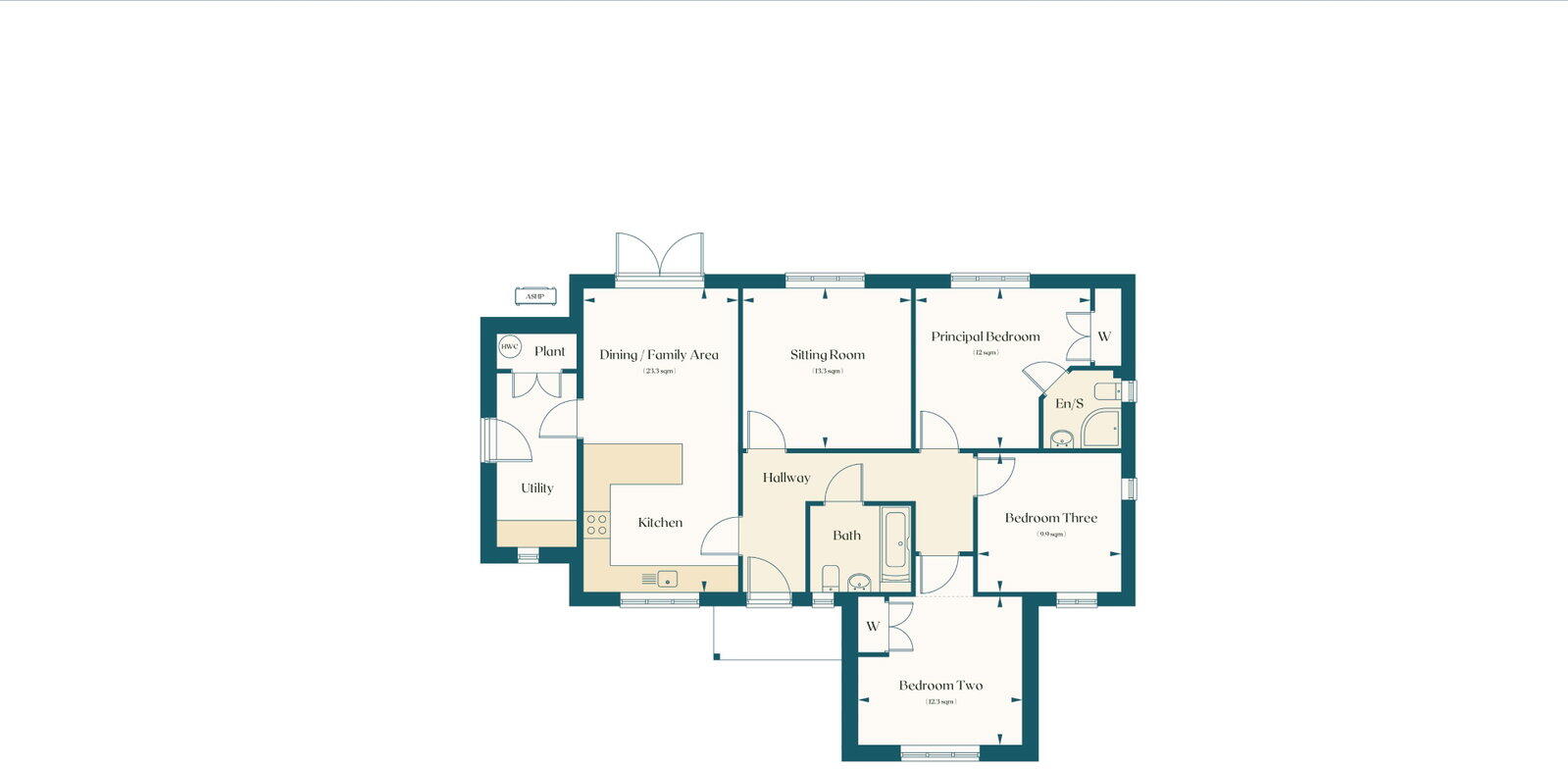 Plot 17 - Blythe Meadow, Charsfield, Nr Framlingham, Suffolk floorplan