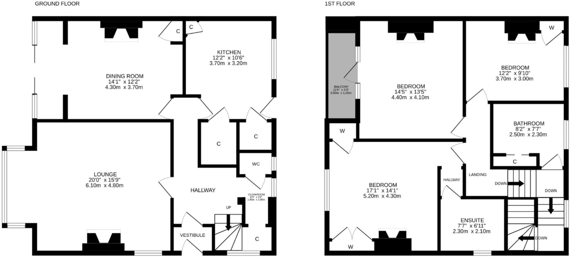 Freiceadan Dubh, Taybridge Drive, Aberfeldy, PH15 2BP floorplan