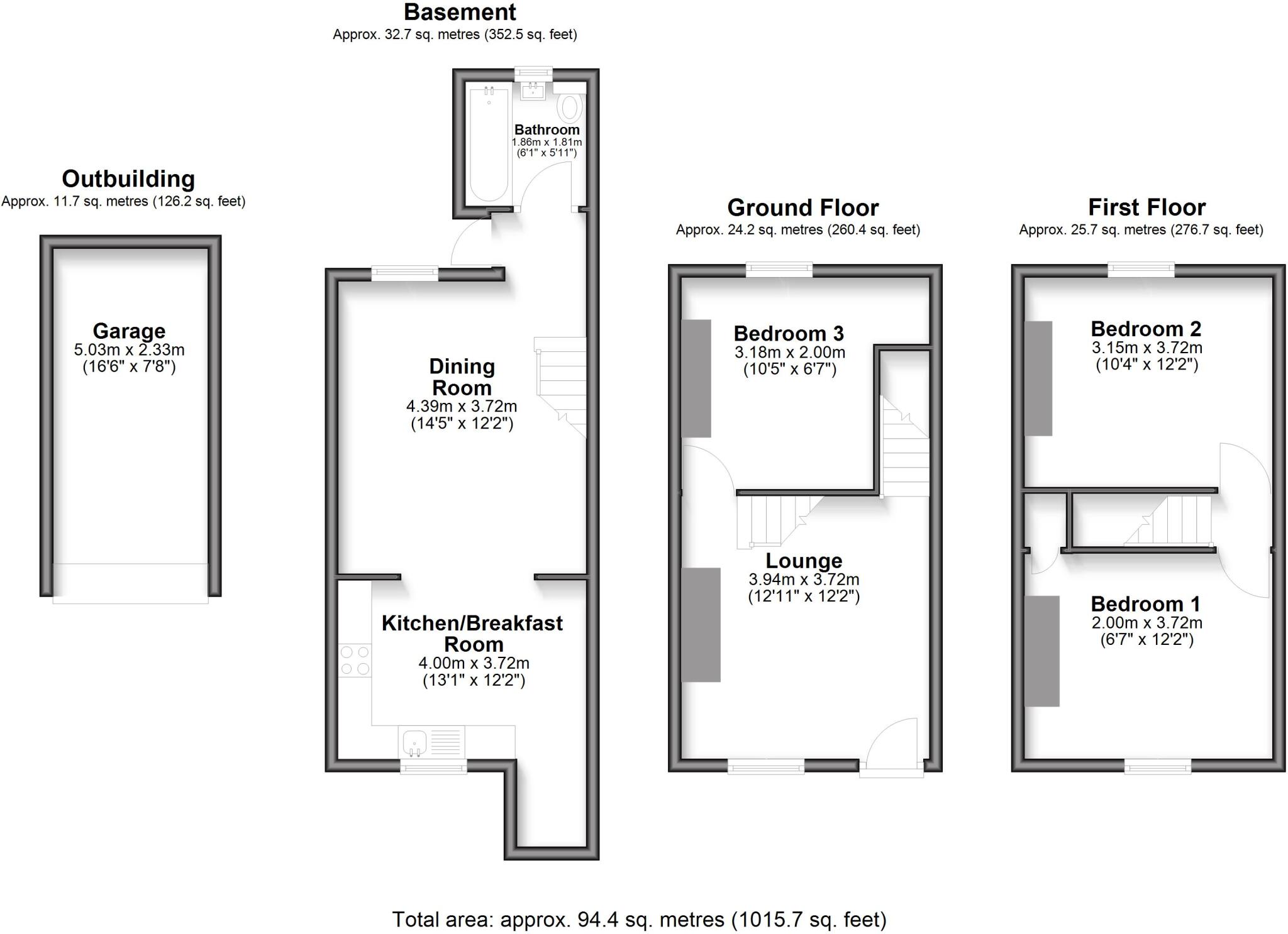 Clarendon Place Dover CT17 floorplan