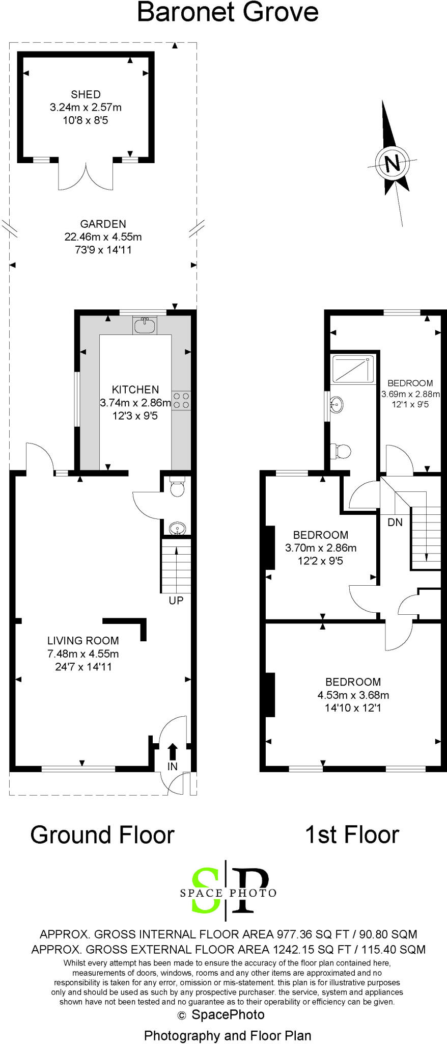 Baronet Grove, Tottenham, N17 floorplan