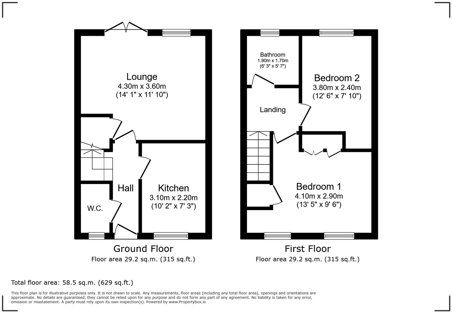 Chesters Avenue Longbenton, Newcastle Upon Tyne, NE12 floorplan