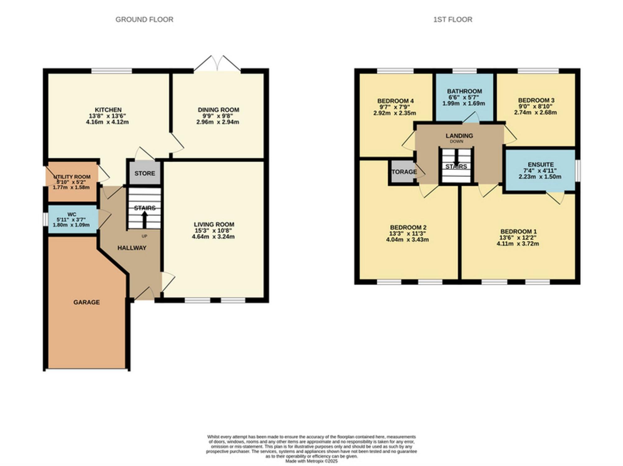 Danvers Drive, Mansfield, NG19 floorplan