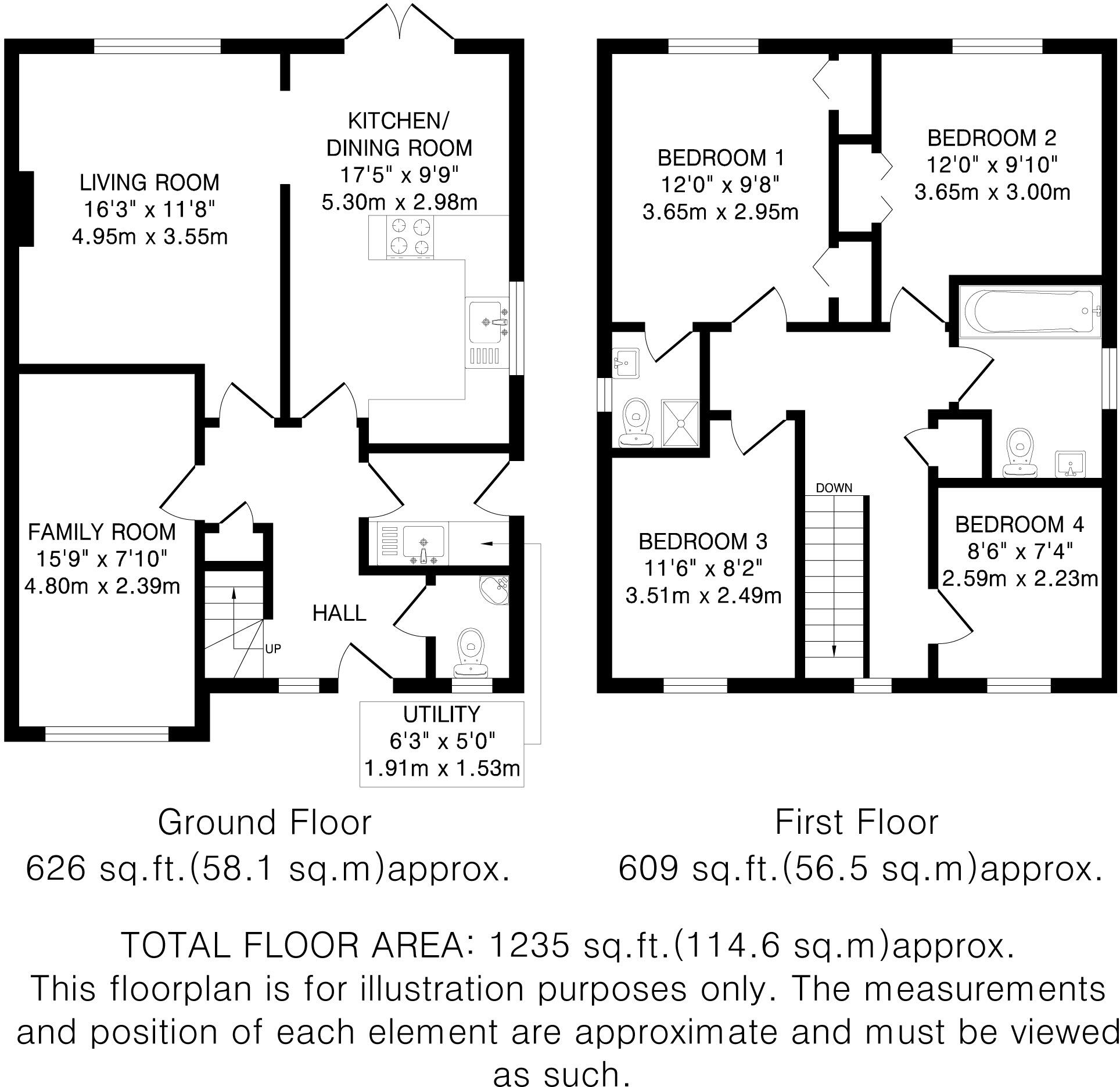Draper Court, Crown Street, St. Albans, AL3 floorplan