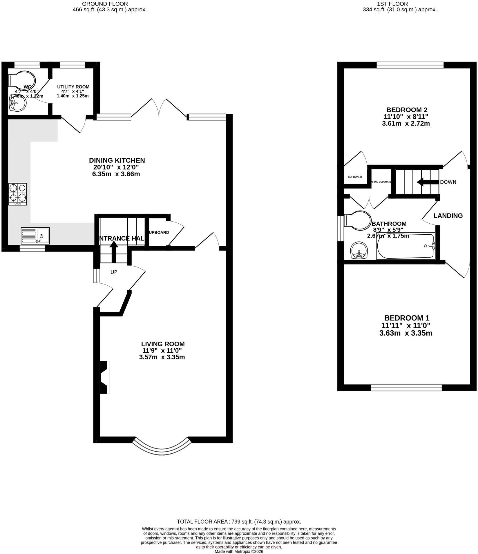 Bramley Close, Wilmslow, SK9 floorplan