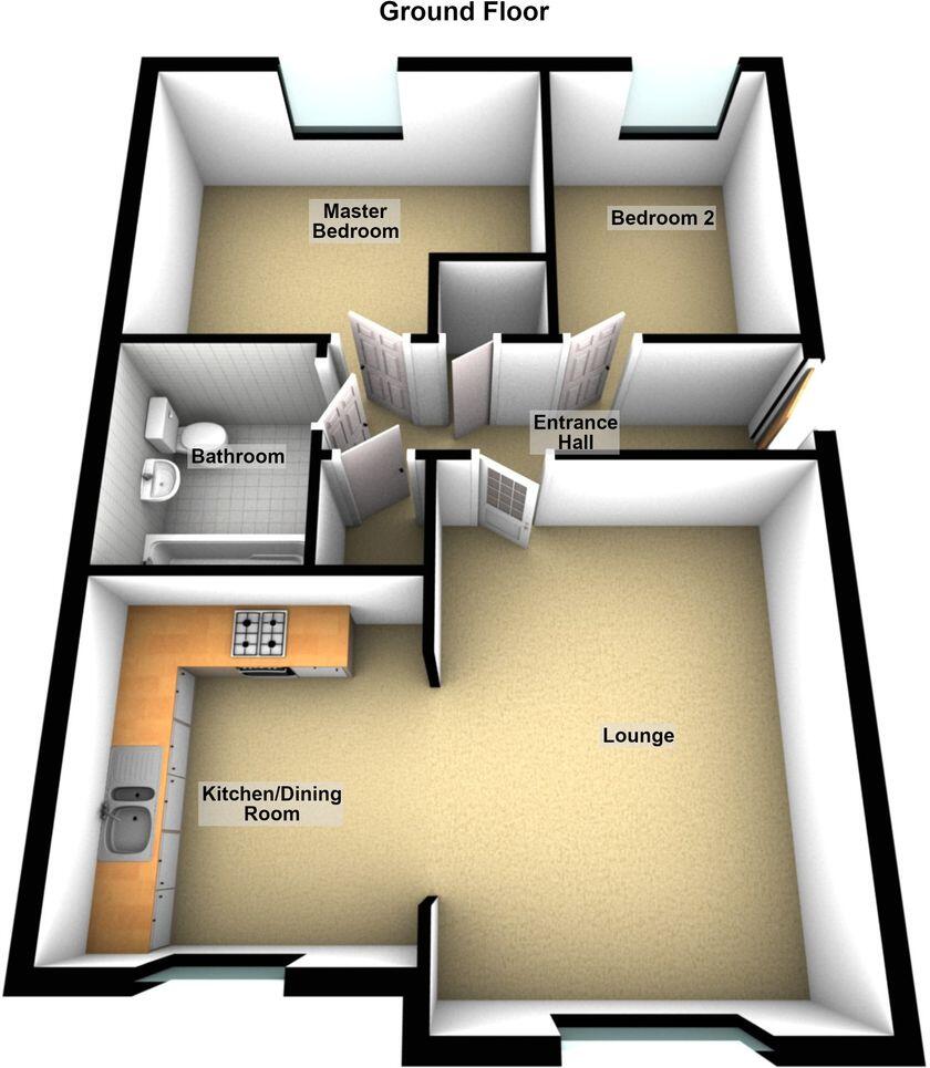 Caroline Court, Burton-on-Trent, DE14 floorplan